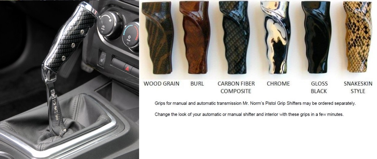 Mr Norm's Pistol Grip Shifter 08-up Dodge Challenger 6 Speed Mr Norm's Pistol Grip Shifter 08-up Dodge Challenger 6 Speed